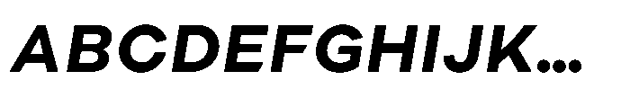 Parisco Bold Italic Font UPPERCASE