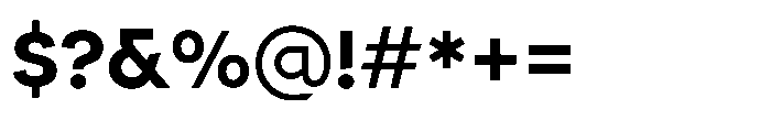 Parisco Bold Font OTHER CHARS