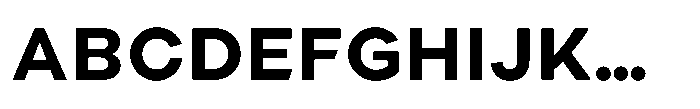 Parisco Bold Font UPPERCASE