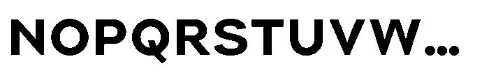 Parisco Bold Font UPPERCASE