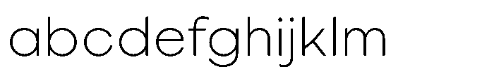 Parisco Extra Light FONT