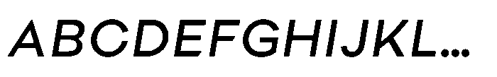 Parisco Italic Font UPPERCASE