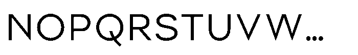 Parisco Light Font UPPERCASE