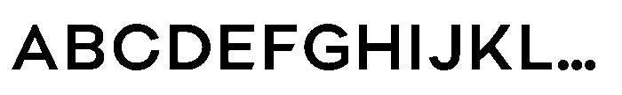Parisco Medium Font UPPERCASE
