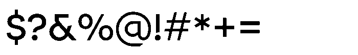 Parisco Variable Font OTHER CHARS
