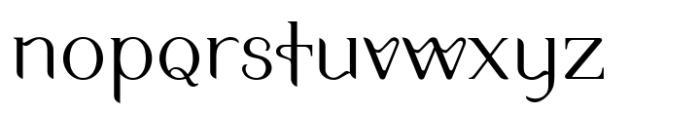 Parish Medium Font LOWERCASE