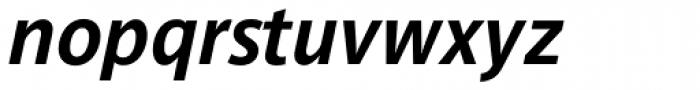 Parisine Std Bold Italic Font LOWERCASE