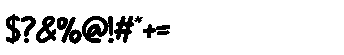 Park Font Font OTHER CHARS