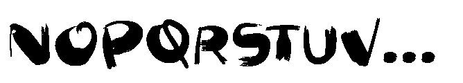 Park The Bus Font UPPERCASE