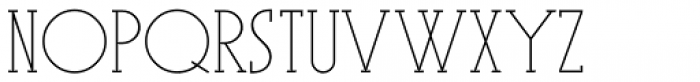 Park West JNL Regular Font UPPERCASE