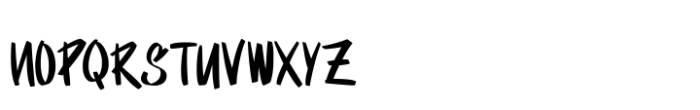 Parkaz Regular Font LOWERCASE