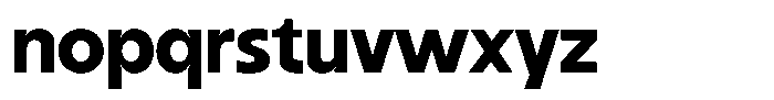 Parket Font LOWERCASE