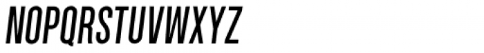 Parkson Semi Bold Italic Font LOWERCASE