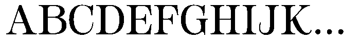 Parnelle Regular Font UPPERCASE