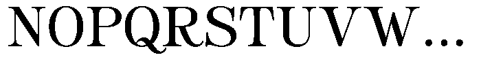Parnelle Regular Font UPPERCASE