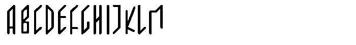 Parrallelogramica Bold Font UPPERCASE