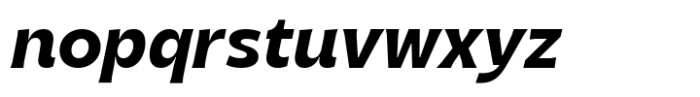 Parson Bold Italic Font LOWERCASE