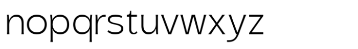 Parson Light Font LOWERCASE