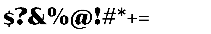 Partner Sans Black Font OTHER CHARS