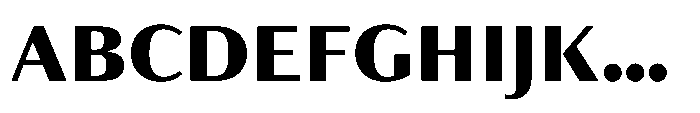 Partner Sans Black Font UPPERCASE