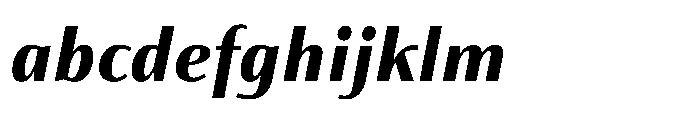 Partner Sans Extra Bold Italic FONT
