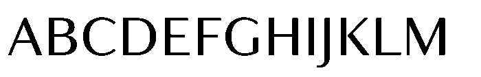 Partner Sans Medium Font UPPERCASE
