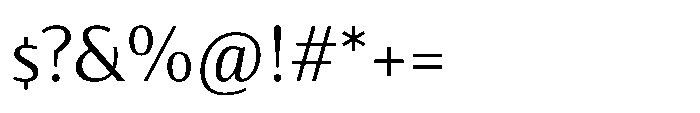 Partner Sans Regular Font OTHER CHARS