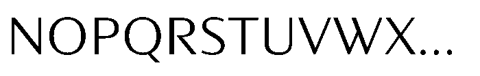 Partner Sans Regular Font UPPERCASE