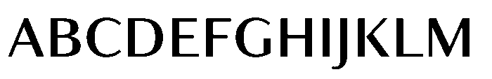 Partner Sans Semi Bold Font UPPERCASE
