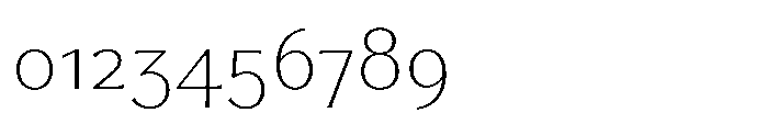Partner Serif Extra Light Font OTHER CHARS