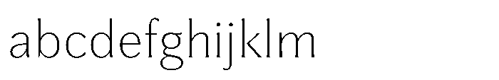 Partner Serif Extra Light FONT