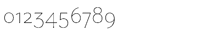 Partner Serif Thin Font OTHER CHARS