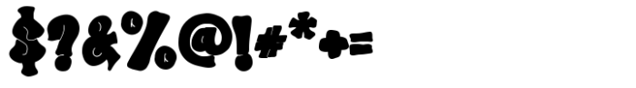 Party Pop Font OTHER CHARS