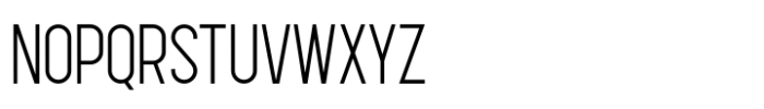 Parus St Thin Font UPPERCASE