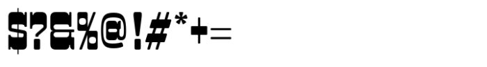 Pason Rounded Condensed Font OTHER CHARS