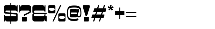 Pason Rounded Expanded Font OTHER CHARS