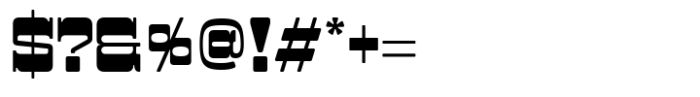 Pason Rounded Semi Expanded Font OTHER CHARS