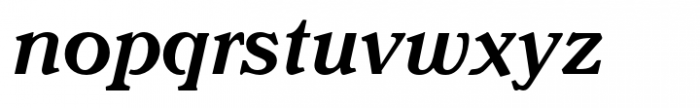 Pasquale Medium Italic Font LOWERCASE