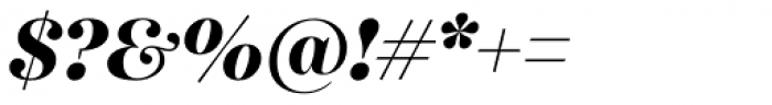 Passenger Display Extrabold Italic Font OTHER CHARS