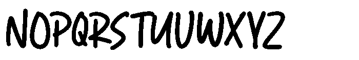 Pastas Morgana Font UPPERCASE