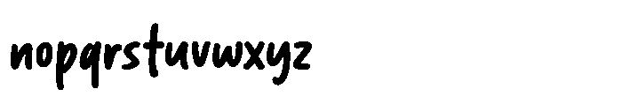 Pastas Morgana Font LOWERCASE