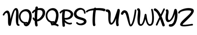 Pastel Colors Regular Font UPPERCASE