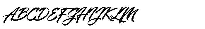 Pastel Trunk Script Font UPPERCASE