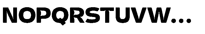 Pastme Rounded  Regular Font UPPERCASE