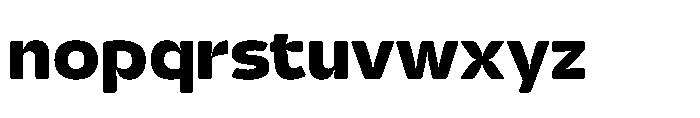 Pastme Rounded  Regular Font LOWERCASE