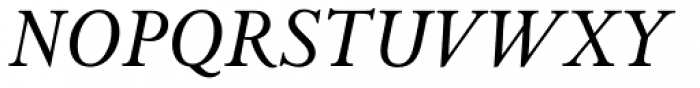 Pastor Italic Font UPPERCASE