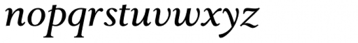 Pastor Italic Font LOWERCASE