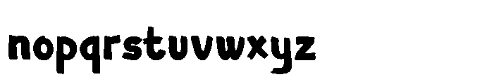Patak Kumpul Font LOWERCASE