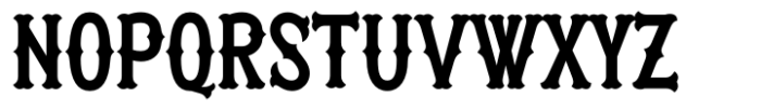 Patched Bold Font UPPERCASE