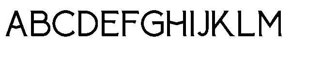 Paterna Regular Font UPPERCASE